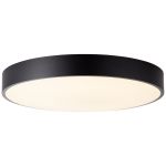 Brilliant Slimline Luce da soffitto Metallo Plastica Nero Bianca 34W 3800lm - 830-865 CCT | 490mm - Telecomando Dimmerabile