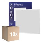 Confezione Multipack 10x Noxion Pannello a LED Ecowhite V3.0 36W 3800lm - 865 Luce del Giorno | 60x60cm