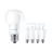 Confezione Multipack 10x Philips Corepro LED Bulbo E27 Pera Ghiaccio 8W 806lm - 827 Bianco Molto Caldo | Sostitutiva 60W