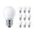 Confezione Multipack 10x Philips Corepro LED Lustre E27 Sferica Ghiaccio 2.2W 250lm - 827 Bianco Molto Caldo | Sostitutiva 25W