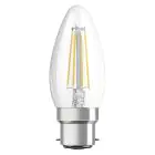 Ledvance Classic Performance LED Bulbo B22d Candela Filamento Chiara 4W 470lm - 827 Bianco Molto Caldo | Sostitutiva 40W