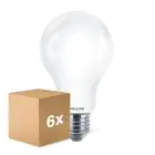 Confezione Multipack 6x Philips Corepro LED Bulbo E27 Pera Ghiaccio 17.5W 2452lm - 840 Bianco Freddo | Sostitutiva 150W