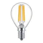 Philips Corepro LED Lustre E14 Sferica Filamento Chiara 6.5W 806lm - 840 Bianco Freddo | Sostitua 60W